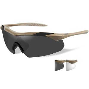 Alternative view of Wiley X Vapor 2.5 with Prescription Insert